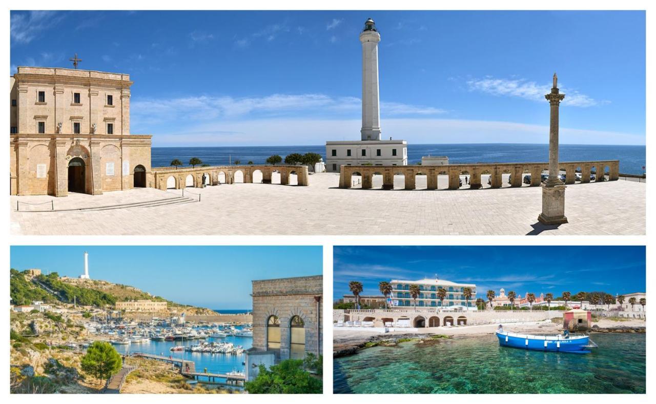 Casa Vacanze Orlando - Con Veranda Vista Mare A 200M Dal Mare Santa Maria di Leuca Bagian luar foto